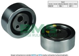 EKSANTRİK GERGİ RULMANI CLİO II-KANGOO-MEGANE 1.4-1.6 96- -LOGAN 1.4-1.6 04- -SANDERO 1.4-1.6 09 resmi