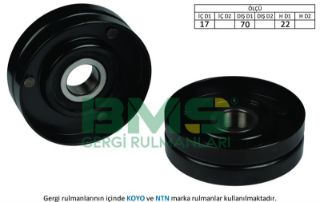ALTERNATÖR GERGİ RULMANI ROVER VOYAGER I CHRYSLER 825D 17X70X22 resmi