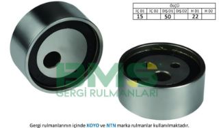 EKSANTRİK GERGİ RULMANI R19 CLİO KANGOO MEANE 1.2 / 1.4 E7J K7J K7M resmi