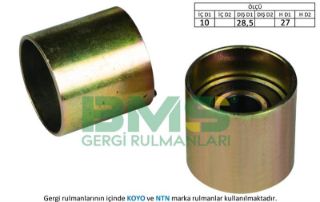 EKSANTRİK GERGİ RULMANI GOLF4/5-PASSAT-JETTA-A3-LEON 1.8-1.8T-2.0 FSI AGN-AGU-AWT-BLR-BVY-BVZ resmi