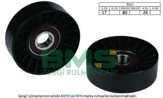 ALTERNATÖR GERGİ RULMANI FORD MAREA 2.0 150 20V 96-02 resmi