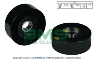 ALTERNATÖR GERGİ RULMANI AUDI A4-A6 1.6-2.0 BENZİNLİ 2001 BFB-ALZ-ALT resmi