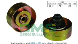 ALTERNATÖR GERGİ RULMANI CLİO 1.8 16V 91-98 LAGUNA 1.8-2.0 95-01 -MEGANE 2.0İ 96 resmi