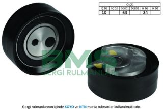 EKSANTRİK GERGİ RULMANI TRANSPORTER T4 - LT 2.5 TDI 1997-2004 ACV-ANJ-AVR resmi