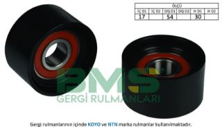 KAYIŞ GERGİ RULMANI W203 05>07 W204 07>14 C218 13>17 W212 11>15 C207 13>16 W221 05>13 SPRINTER 09> resmi