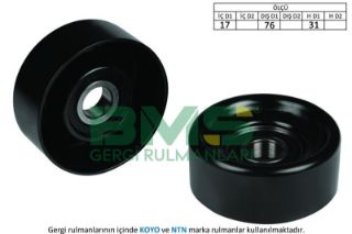 ALTERNATÖR GERGİ RULMANI H1-STAREX-SORENTO 2.5 CRDİ 01 76X33X17 WKM64012 resmi