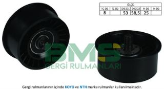 EKSANTRİK GERGİ RULMANI ASTRA F-G-H- COMBO-CORSA B-C-MERIVA-VECTRA C-ZAFİRA 1.6-1.6 16V-1.8-1.8 16V resmi