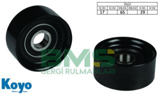 ALTERNATÖR GERGİ RULMANI 17X65X29 DEMIR (IRON) RENAULT TRAFİC 2.3 resmi