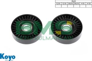 ALTERNATÖR GERGİ RULMANI 17X70X19 PLASTIK (PLASTIC) 4 PK TOYATA 1.3 resmi