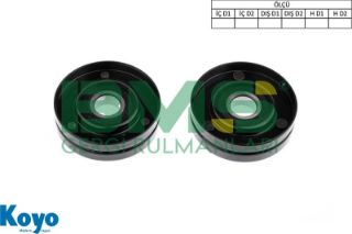 KAYIŞ GERGİ RULMANI IVECO EUROSTAR-EUROTRAKKER-EUROTECH 99> (17X70X19) resmi