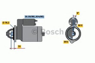 MARŞ MOTORU  E39 530 540 E38 740 X5 resmi