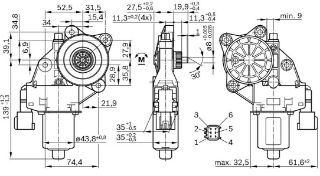 CAM KALDIRMA MOTORU resmi