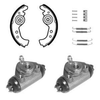 ARKA PABUÇ BALATA TAKIMI KİT FIAT FİORİNO 77-87 PANDA 82-95 UNO 88-06 0204113748 resmi