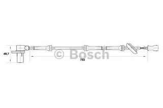 TEKERLEK DEVIR SENSORU ( AUDI : A4 - S4 95-00 ) resmi