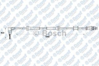 TEKERLEK DEVIR SENSORU ON SAG ( FIAT : MAREA 1.6 16V ) resmi