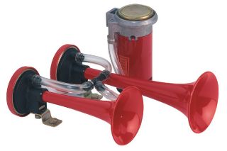 HAVALI KORNA. İKİ TONLU. 12 V. 240W. 630/795 HZ. 117DB A . UZUNLUK 217 MM resmi