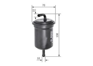 YAKIT FİLTRESİ SUZUKİ GRAND VİTARA 99-05 WK614/47 resmi