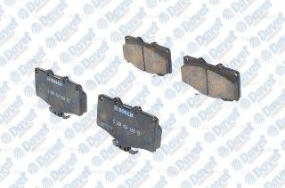 ÖN BALATA HI-LUX MINIBUS-LANDCRUISER 90-97 -4 RUNNER 89-92 0986TB2169 resmi