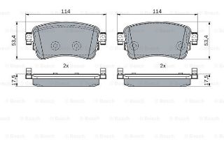 DİSK BALATA PEUGEOT EXPERT CITROEN JUMP 1617936880 resmi