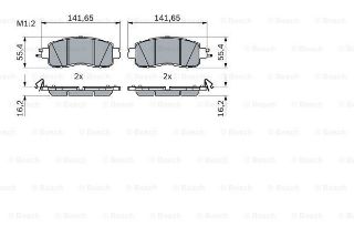 DİSK BALATA LEAF  TEANA resmi