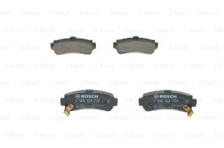 FREN BALATASI ARKA NISSAN ALMERA 1995 2000 MAXIMA 2000 2003 (ABS LI ARACLAR ICIN) resmi