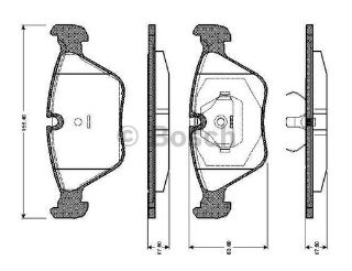ÖN BALATA JAGUAR XJ12 6.0-6 3.2 24V-6 4.0-XJ8 3.2-4.0 97-03 -XJS 4.0-5.3-6.0-XK8 4.0 96 0986TB2152 resmi