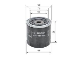 YAĞ FİLTRESİ NİSSAN BLUEBİRD 2.0 D 58HP 04/84-01/88 resmi
