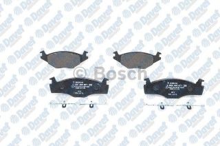 ÖN BALATA GOLF II 76/91 JETTA II 78/91 PASSAT II 81/88 CORDOBA İBİZA 93/96 0986TB2089 resmi