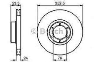 ÖN FREN AYNASI TRAFİC 97-01 OPEL ARENA 97-01 252.5X24X4DXHVLI resmi