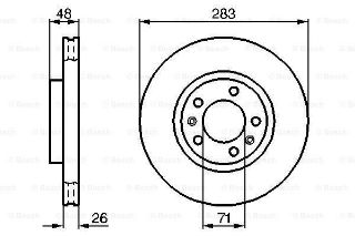 ON FREN AYNASI (AD) XM P605 2,0 SRTI / 2,0I / 2,0I T / 2,1D / 2,5DT / 3,0 V6 90 resmi