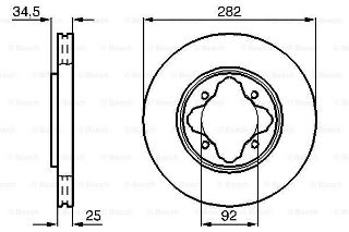 ÖN FREN AYNASI ROVER 600 618 96-99 620İ Sİ Tİ 93-99 623Sİ 93-99 HONDA ACCORD 90-98 15 JANT resmi