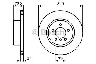 ÖN  FREN DİSKI BMW E81 E82 E87 E88 E90 E91 300MM resmi