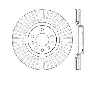 ÖN FREN AYNASI ADET ASTRA 2.0T-2.0GTC 05-10 -ZAFİRA 2.0IT 06 321X28X7DLXHAVALI resmi