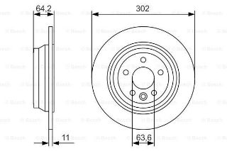 FREN DİSKİ. ARKA. 32 MM / 11-9 MM resmi