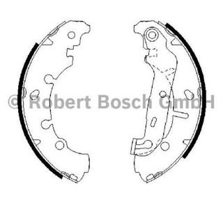 PABUCLU BALATA (203X38MM) FİESTA IV -V   95-  MAZDA 2  03- resmi