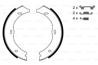 FREN BALATASI ARKA (PARK FRENI PABUCU) V-CLASS W447 14> VIANO W639 03> VİTO W639 03> VİTO W447 14> resmi
