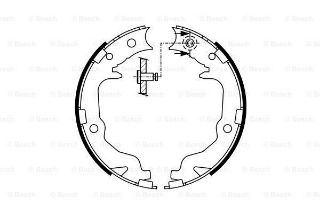 PABUCLU FREN BALATASI [167*32 MM] resmi