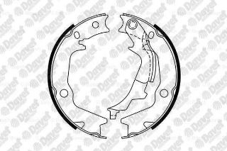 PABUÇLU FREN BALATASI 167 32 MM resmi