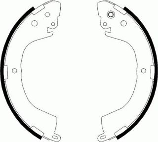 PABUCLU FREN BALATASI [270*53 MM] resmi