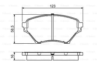 ÖN BALATA MX-5 98-05 resmi