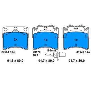 ÖN BALATA T4 97-03 0986TB2210 resmi