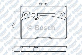 ÖN BALATA AUDI Q5 2.0 TFSI 2.0 TDI 3.0 TDI 12 A6 14 A7 14 PORSCHE MACAN 14 GDB1974 0986TB3212 resmi