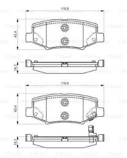 FREN BALATASI ARKA (JEEP: CHEROKEE 07-/DODGE: NITRO 2.8CRD - 3.7 V6-4.0 06/07-) resmi