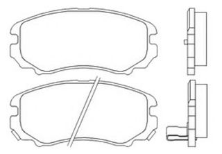 BALATA FREN ON-(HYUNDAI: TUCSON 04>10/KIA: SPORTAGE 04>08/SONATA 04> ) resmi