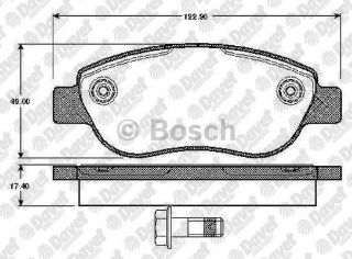 ÖN  FREN BALATASI MEGANE II 1.4I 16V 03> resmi