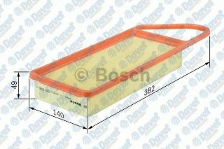 HAVA FİLTRESİ FİESTA 01 P206 01 P307 01 BİPPER-NEMO 08 ÇANTA 1.4HDI 1457433076-F026401700 resmi