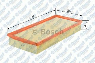 HAVA FİLTRESİ PARTNER-BERLİNGO 96- -P207 06- - C2-C3 03- - 1.1-1.4-1.4İ resmi