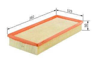 HAVA FİLTRESİ PANDA II 1.1-1.2 03 LANCİA YPSİLON resmi
