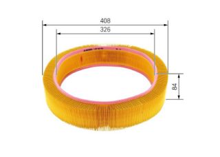 HAVA FİLTRESİ MERCEDES S-KLASSE W126 300 SE.SEL 180HP 09/85-06/91 W124 S124 C124 W126 resmi