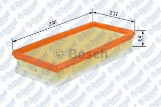HAVA FİLTRESİ VOLVO S40-V50-C30-C70-S80-V70-XC70) (5-CYL/BNZ) resmi